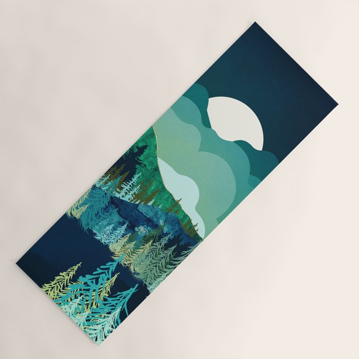 Lakeside Reflection Yoga Mat Gallery Image 1