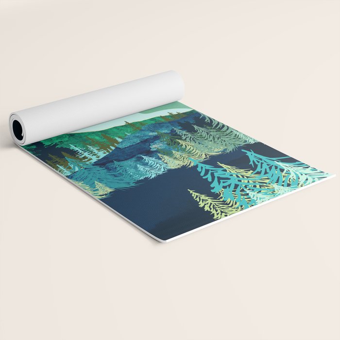 Lakeside Reflection Yoga Mat Gallery Image 2