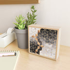 Smoky Cubes Mini Art Print Gallery Image 2