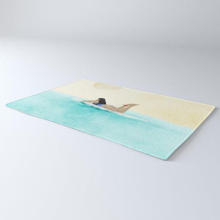 Wait for your perfect wave C Rug Gallery Image 3