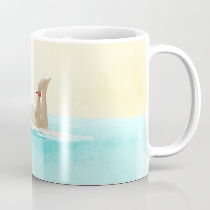 Wait for your perfect wave C Coffee Mug Gallery Image 1