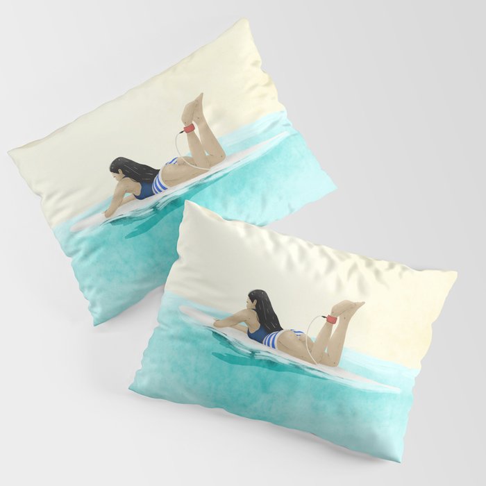 Wait for your perfect wave C Pillow Sham Gallery Image 3