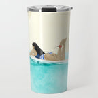 Wait for your perfect wave C Travel Mug Gallery Image 1