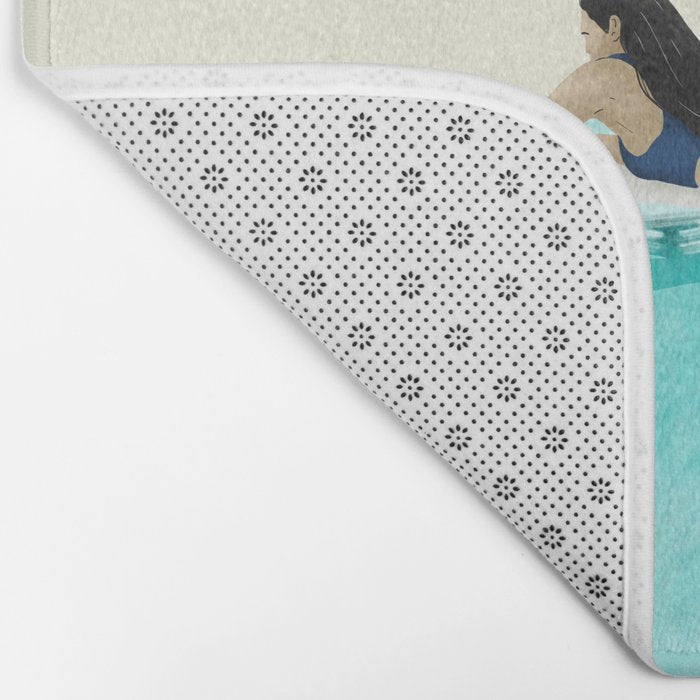 Wait for your perfect wave C Bath Mat Gallery Image 2