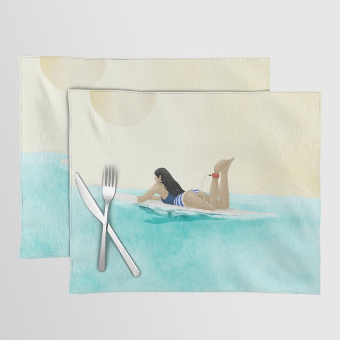 Wait for your perfect wave C Placemat Gallery Image 1