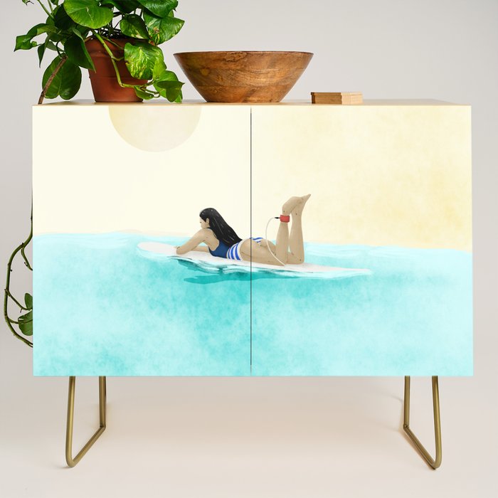 Wait for your perfect wave C Credenza Gallery Image 1
