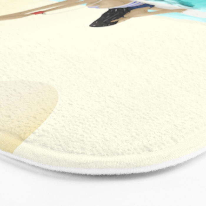 Wait for your perfect wave C Bath Mat Gallery Image 3