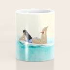 Wait for your perfect wave C Coffee Mug Gallery Image 4