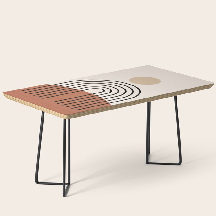 Abstraction_SUN_LINE_BOHEMIAN_LANDSCAPE_POP_ART_1129B Coffee Table Gallery Image 1