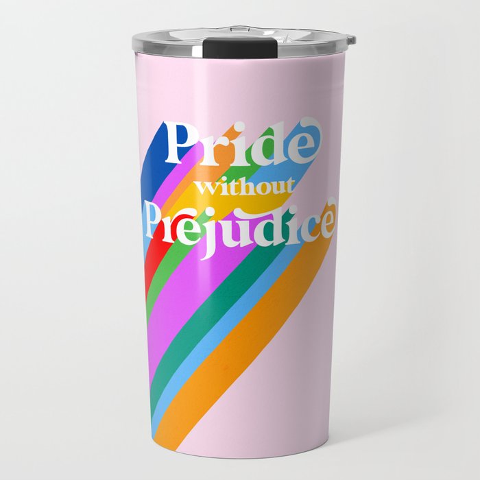 Pride without Prejudice - Rainbow Shadows Travel Mug Gallery Image 1