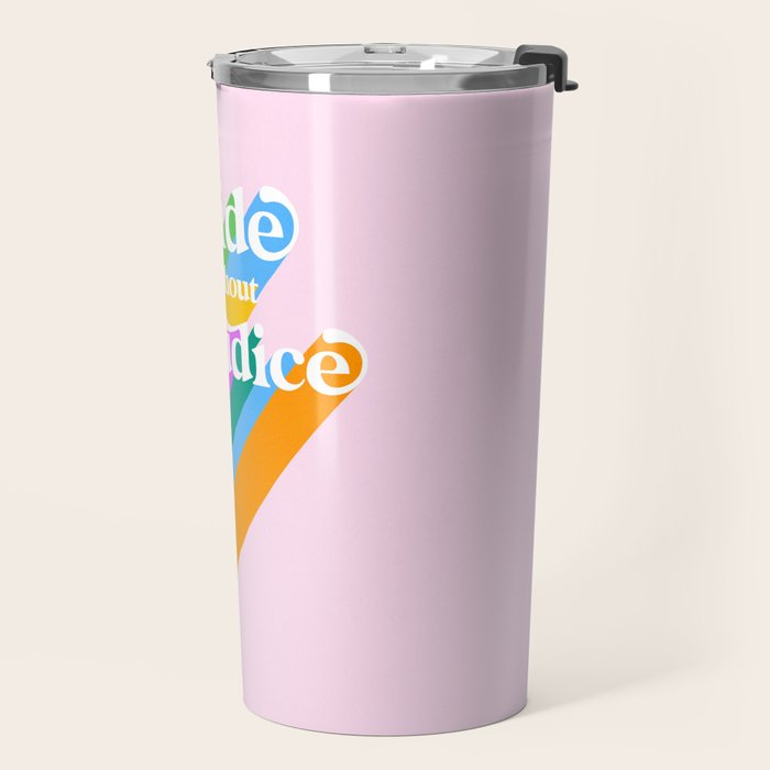 Pride without Prejudice - Rainbow Shadows Travel Mug Gallery Image 2