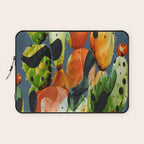 Abstract Modern Cactus 3 Laptop Sleeve Gallery Image 1