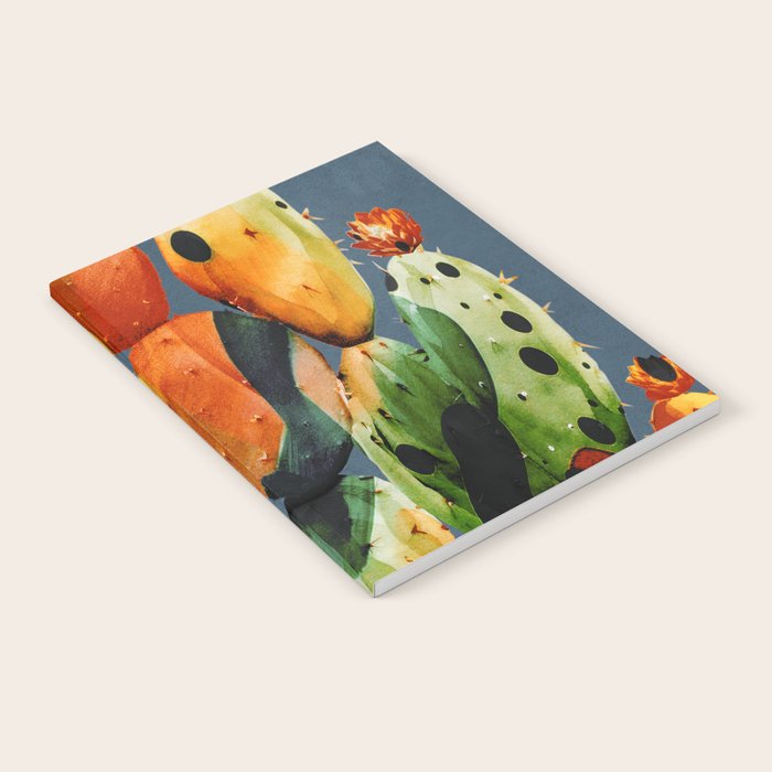 Abstract Modern Cactus 3 Notebook Gallery Image 1