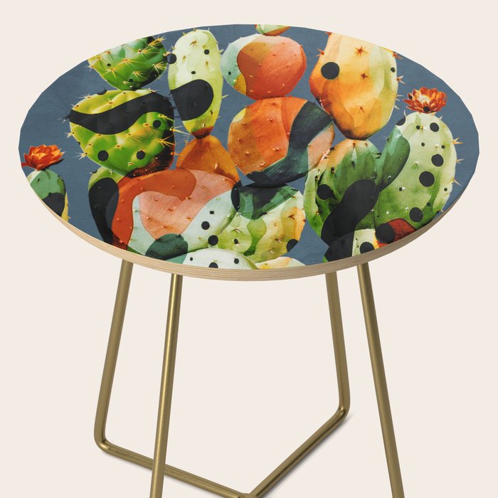 Abstract Modern Cactus 3 Side Table Gallery Image 2