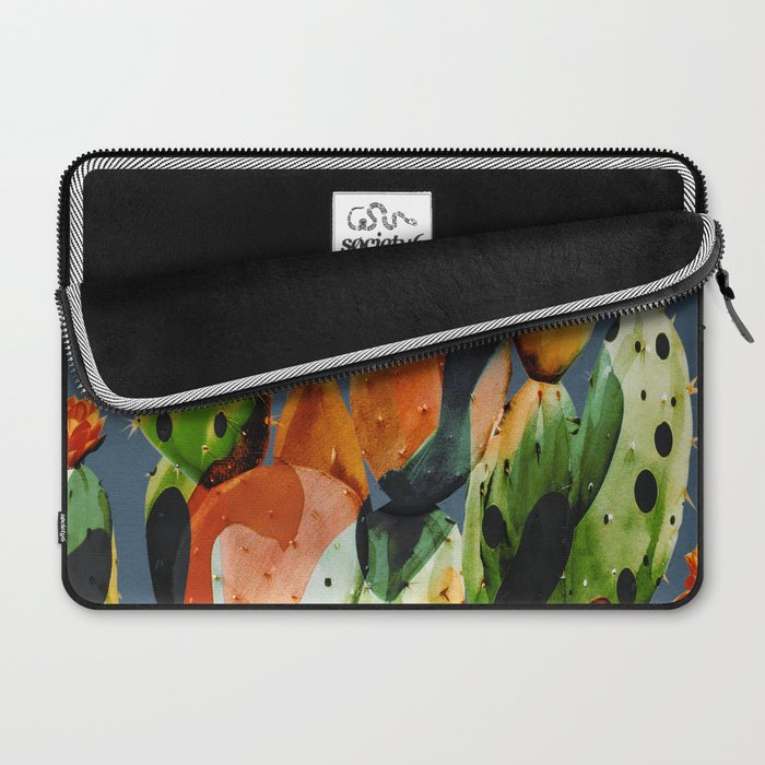Abstract Modern Cactus 3 Laptop Sleeve Gallery Image 2