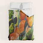 Abstract Modern Cactus 3 Comforter Gallery Image 6