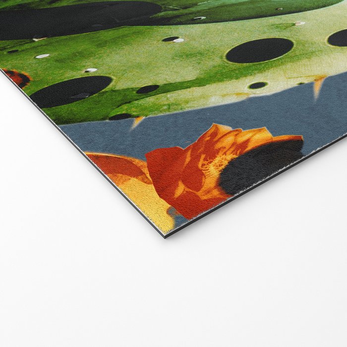 Abstract Modern Cactus 3 Welcome Mat Gallery Image 2