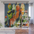 Abstract Modern Cactus 3 Wall Mural Gallery Image 1