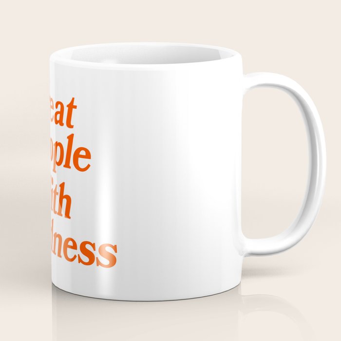 Treat People with Kindness Coffee Mug Gallery Image 1
