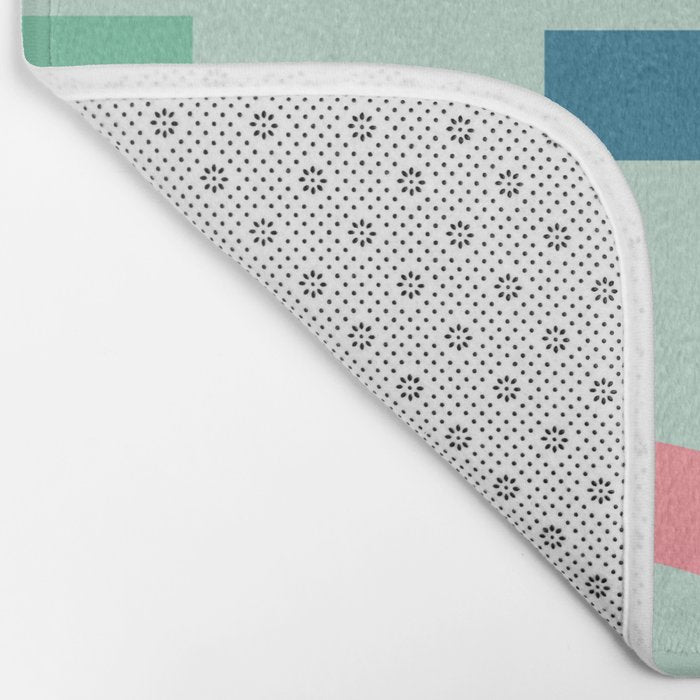 Modern Geometric 71 Bath Mat Gallery Image 2