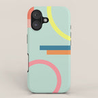 Modern Geometric 71 iPhone Case Gallery Image 1