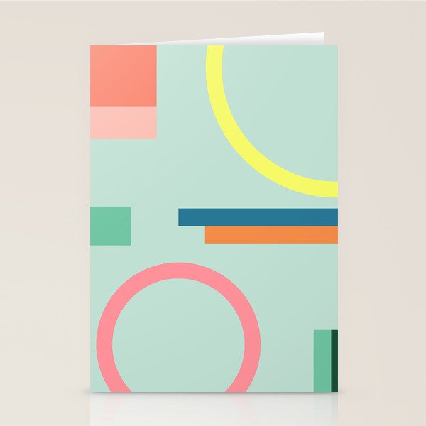 Modern Geometric 71 Stationery Card Gallery Image 2