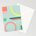 Modern Geometric 71 Stationery Card Gallery Image 2