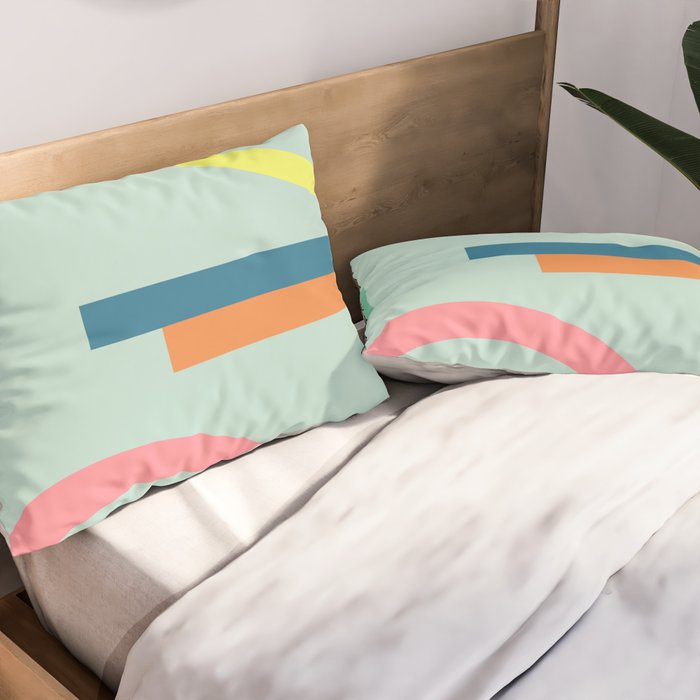 Modern Geometric 71 Pillow Sham Gallery Image 2