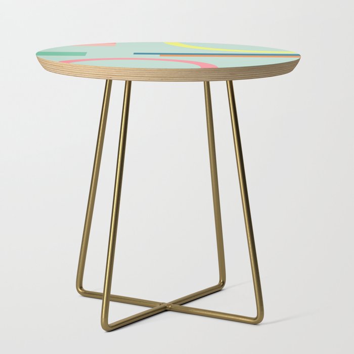 Modern Geometric 71 Side Table Gallery Image 1