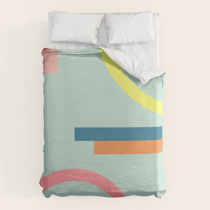 Modern Geometric 71 Duvet Cover Gallery Image 1