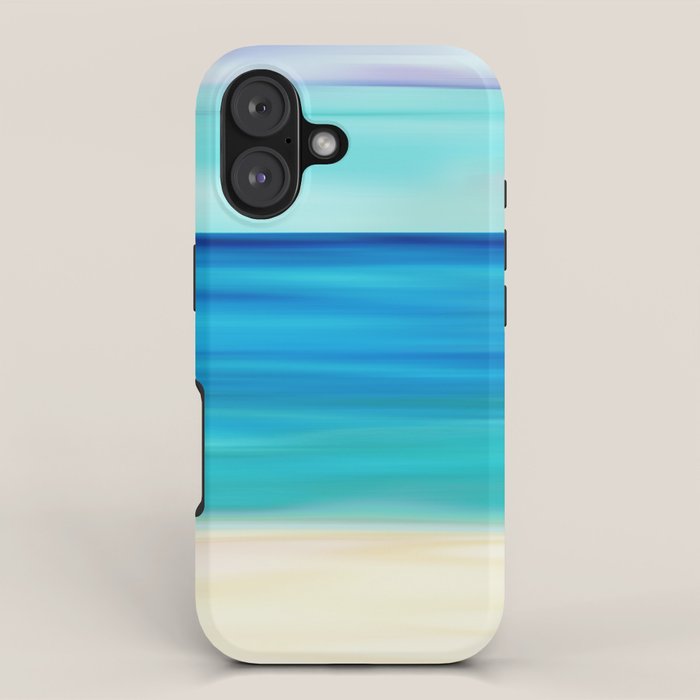 Abstract Seascape 11 iPhone Case Gallery Image 1