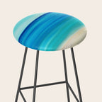 Abstract Seascape 11 Stool Gallery Image 2