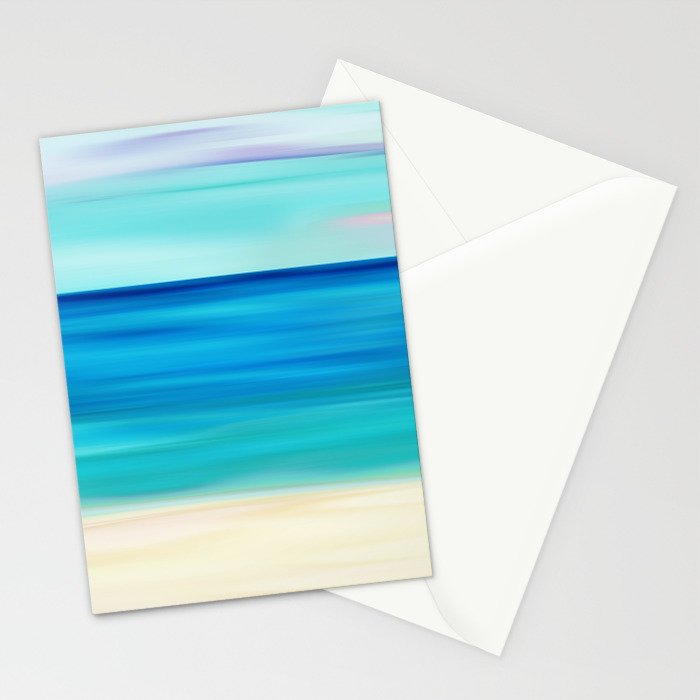 Abstract Seascape 11 Stationery Card Gallery Image 2