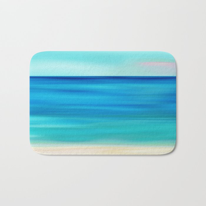 Abstract Seascape 11 Bath Mat Gallery Image 1