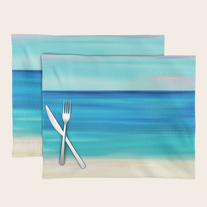 Abstract Seascape 11 Placemat Gallery Image 1
