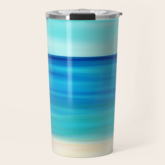 Abstract Seascape 11 Travel Mug Gallery Image 1