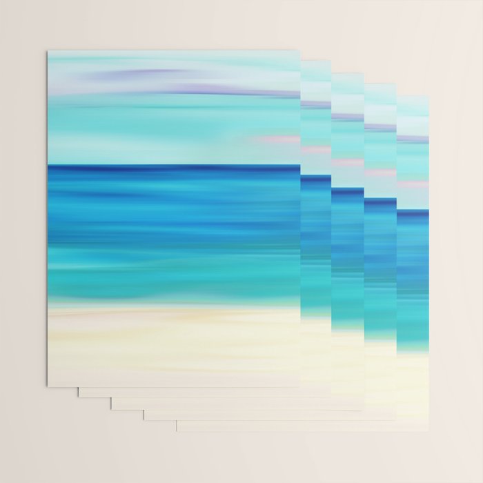 Abstract Seascape 11 Wrapping Paper Gallery Image 3