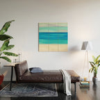 Abstract Seascape 11 Wood Wall Art Gallery Image 2