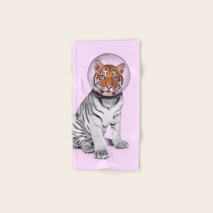 SPACE TIGER Bath Towel Gallery Image 1