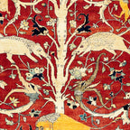 Silk Heriz Azerbaijan Northwest Persian Rug Print Coffee Mug Gallery Image 2