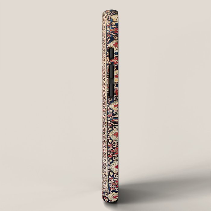 Silk Heriz Azerbaijan Northwest Persian Rug Print iPhone Case Gallery Image 2
