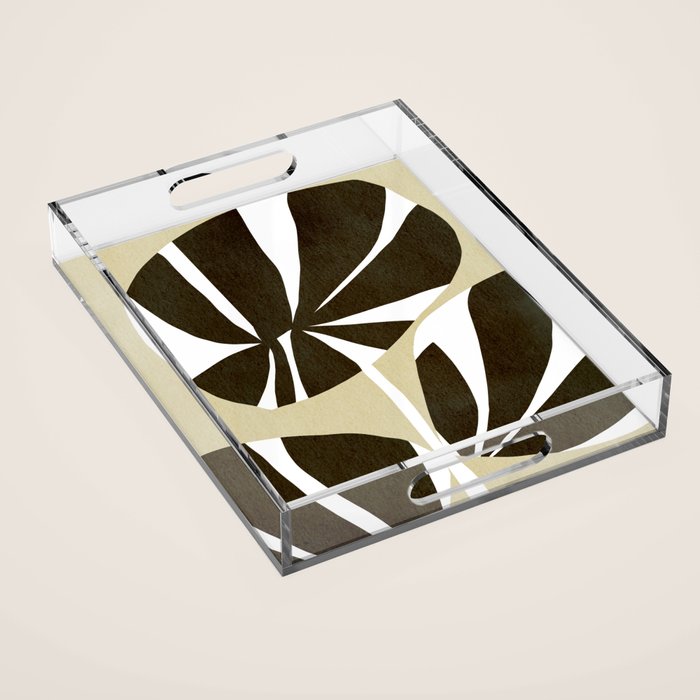 Abstract botanical 57 Acrylic Tray Gallery Image 1