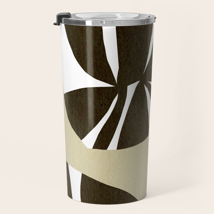 Abstract botanical 57 Travel Mug Gallery Image 3