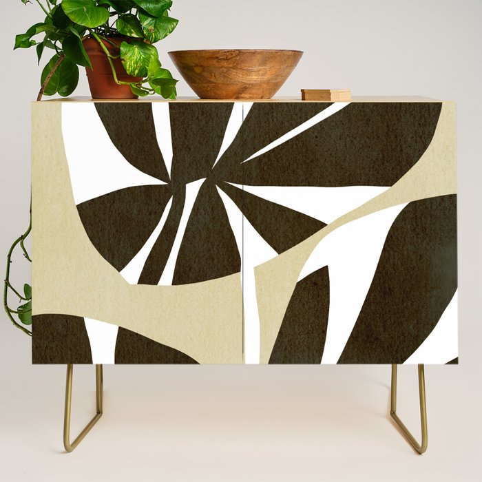 Abstract botanical 57 Credenza Gallery Image 1