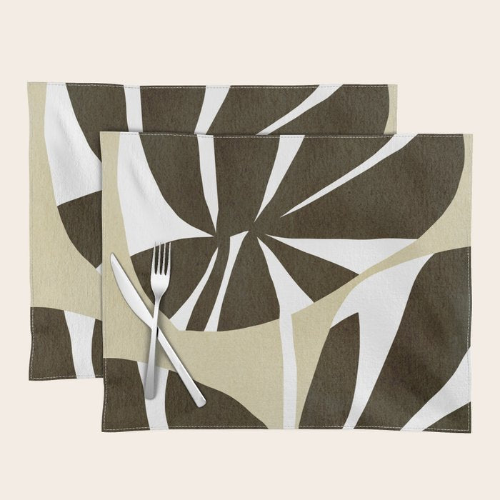 Abstract botanical 57 Placemat Gallery Image 1
