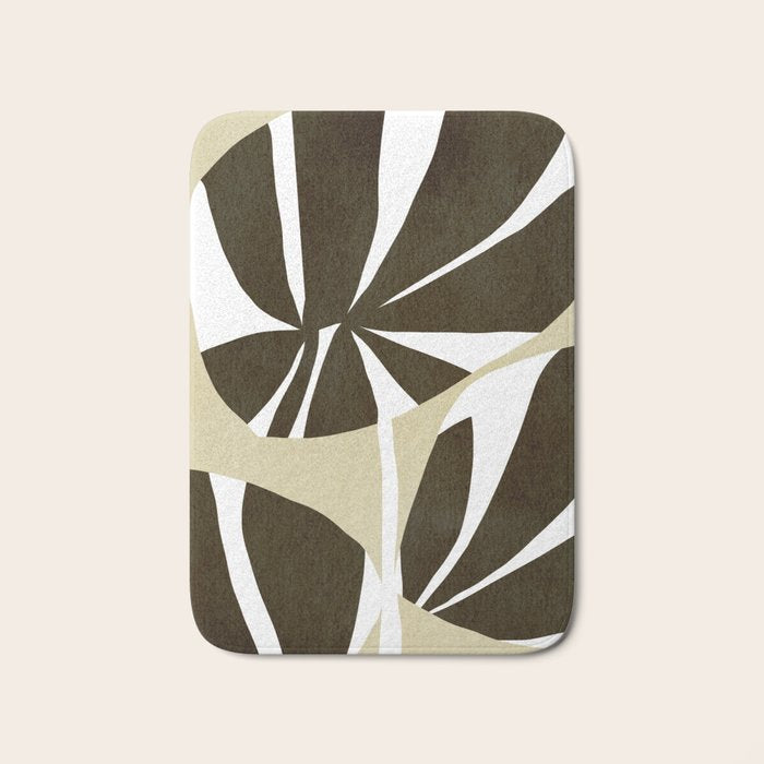 Abstract botanical 57 Bath Mat Gallery Image 1