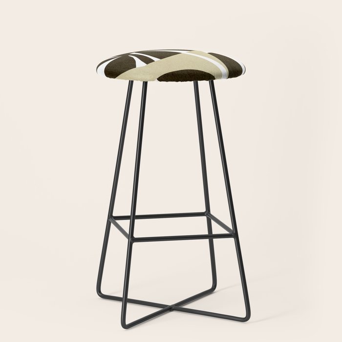 Abstract botanical 57 Stool Gallery Image 1