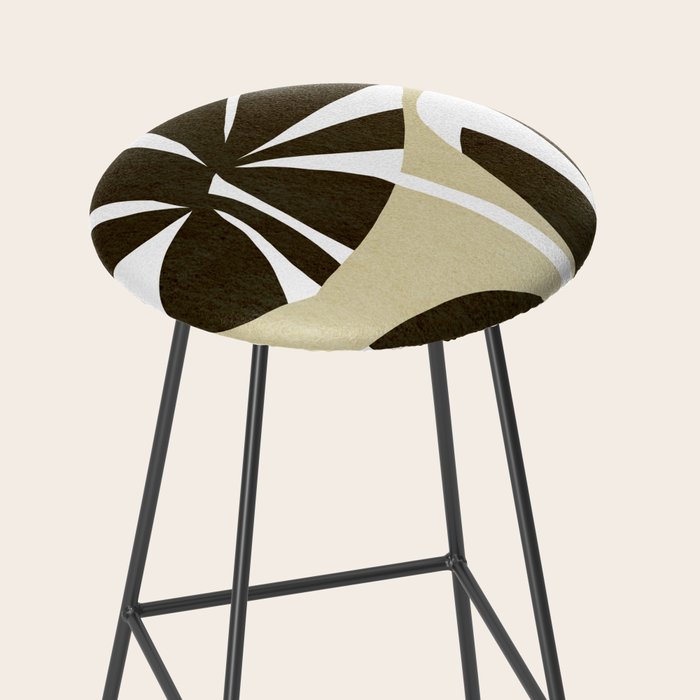 Abstract botanical 57 Stool Gallery Image 2