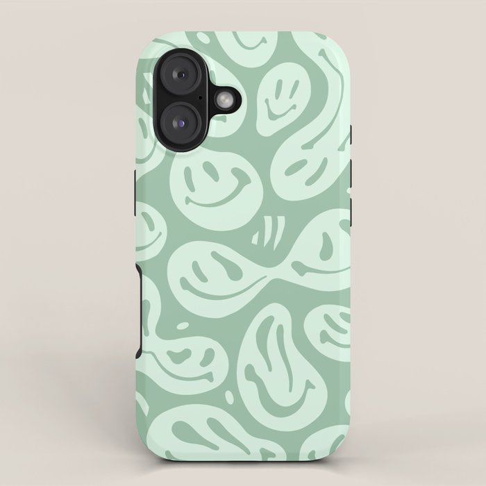 Minty Fresh Melted Happiness iPhone Case Gallery Image 1