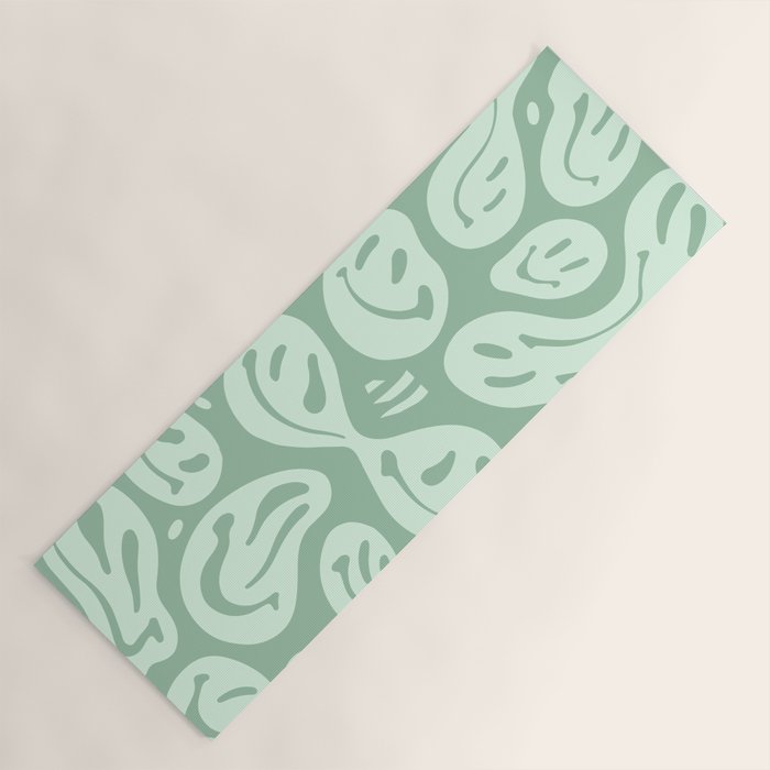 Minty Fresh Melted Happiness Yoga Mat Gallery Image 1